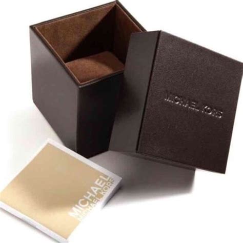 where can i buy a michael kors watch box|michael kors empty gift box.